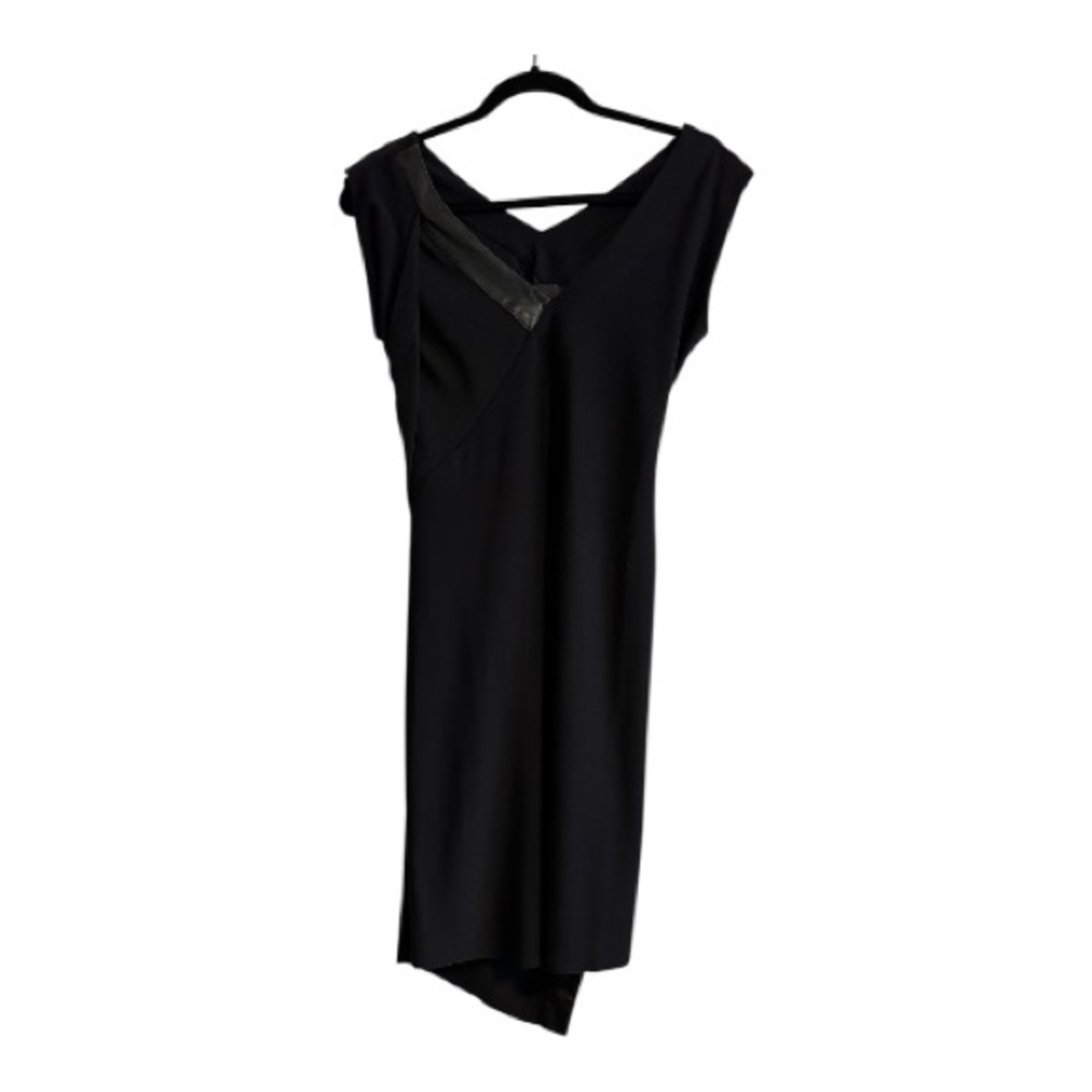 Lysse Asymmetrical Black Dress